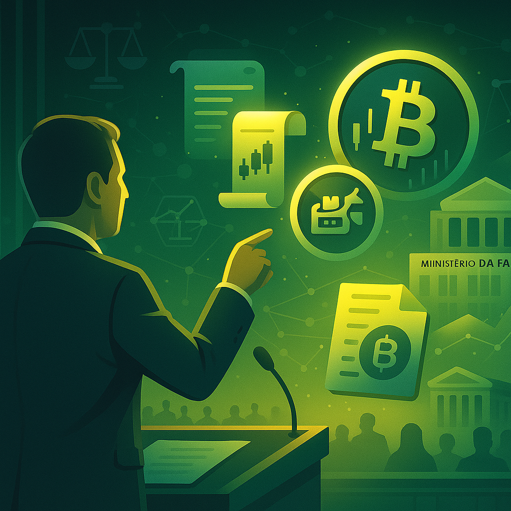 Deputado cobra do Ministério da Fazenda estudos sobre regulação de derivativos de criptoativos no Brasil